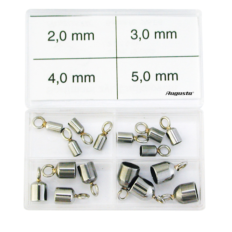 Sortiment Endkapseln Edelstahl