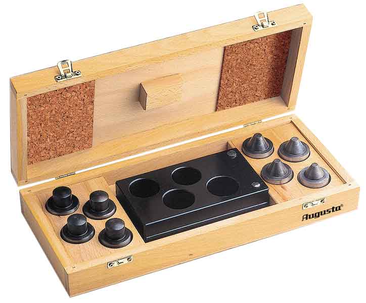 Punching, centering and forming tool