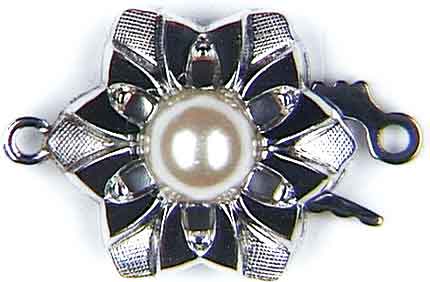 Chiusura gioiello argento rodiato Chiusura gioiello argento rodiato