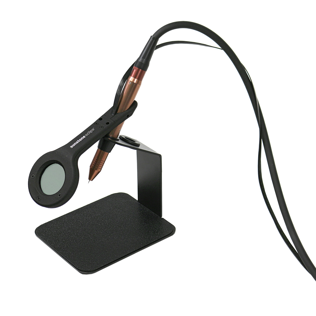 Lente auto-oscurante con ingrandimento