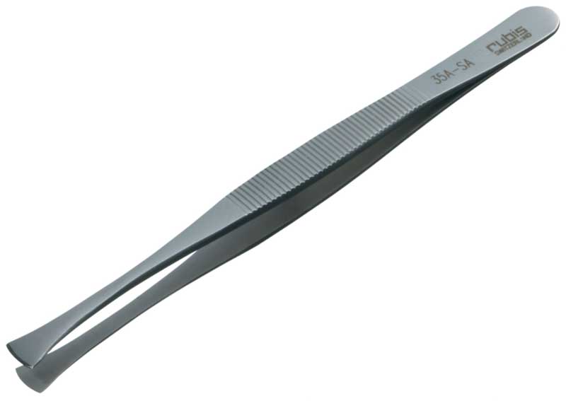 Rubis tweezer antimagnetic no. 35A