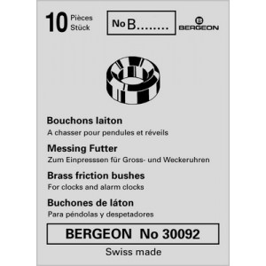 Bergeon brass bushing