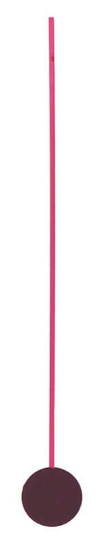 Lancette secondi per movimenti al quarzo, rosse, 80 mm