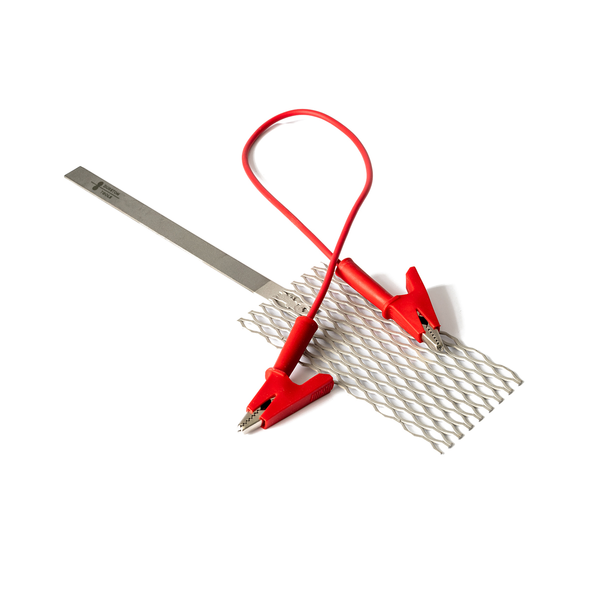 Anodo Durston in titanio platinato 220 x 50 mm