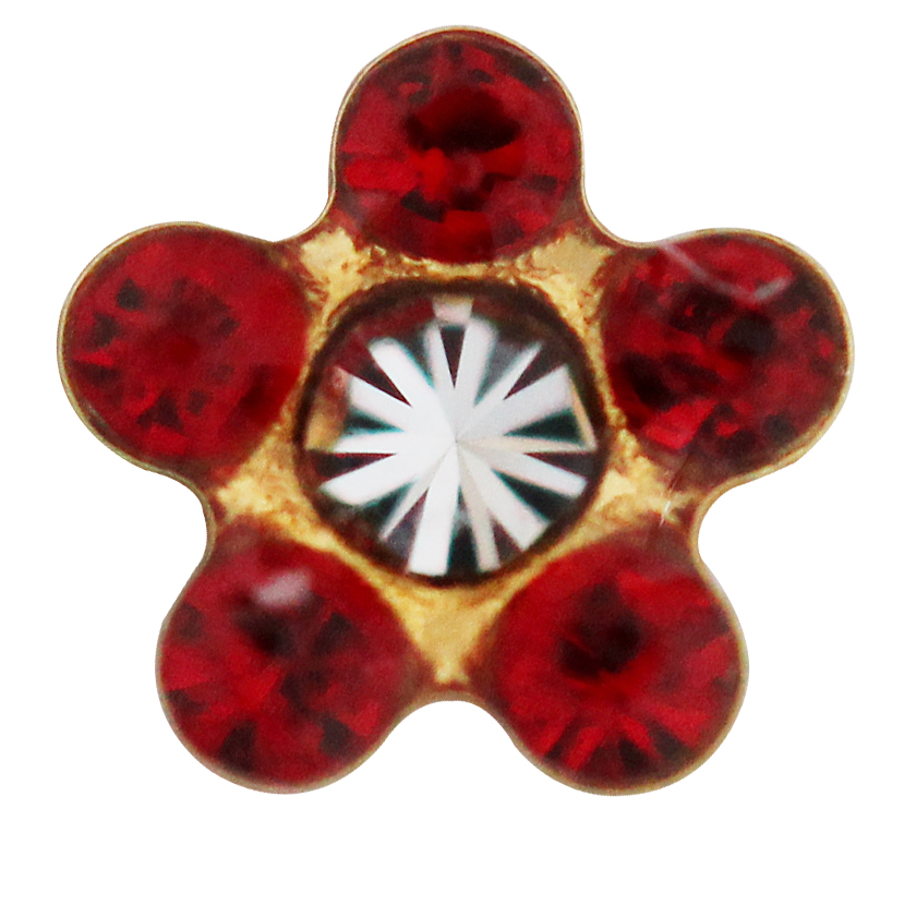 System 75 Kids line ear studs, gold plated