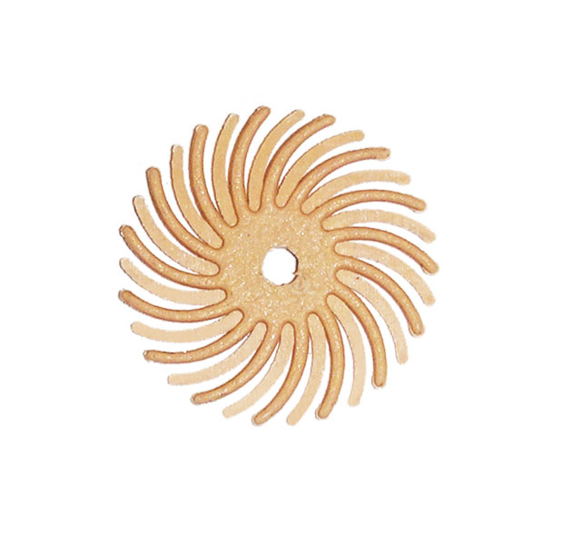 Dedeco Sunburst disc Ø 16 mm orange