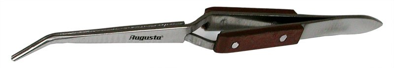 Pinzetta per saldatura piegata