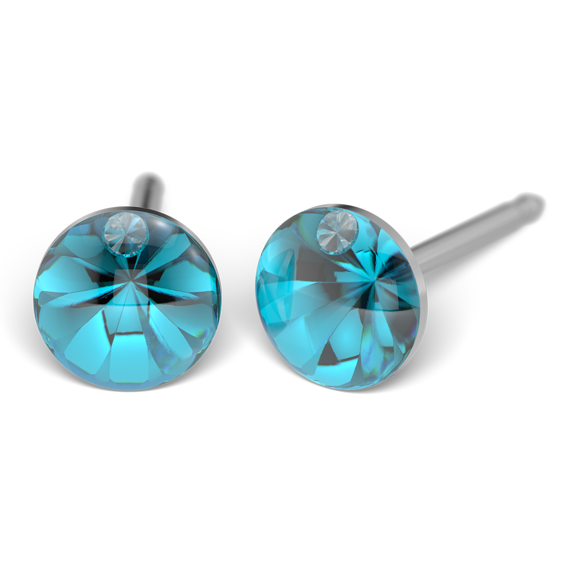 System 75 ear studs, white