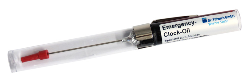 Emergency clock dosing oiler