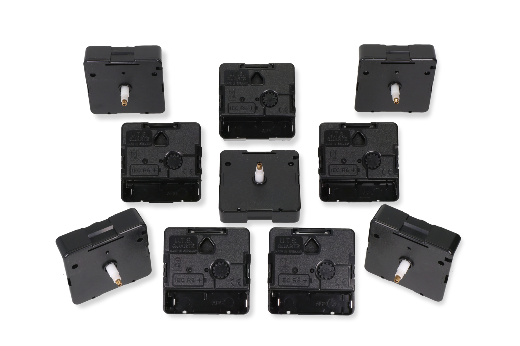 Quartzwerke UTS 16,2 mm Set mit 10 Stück