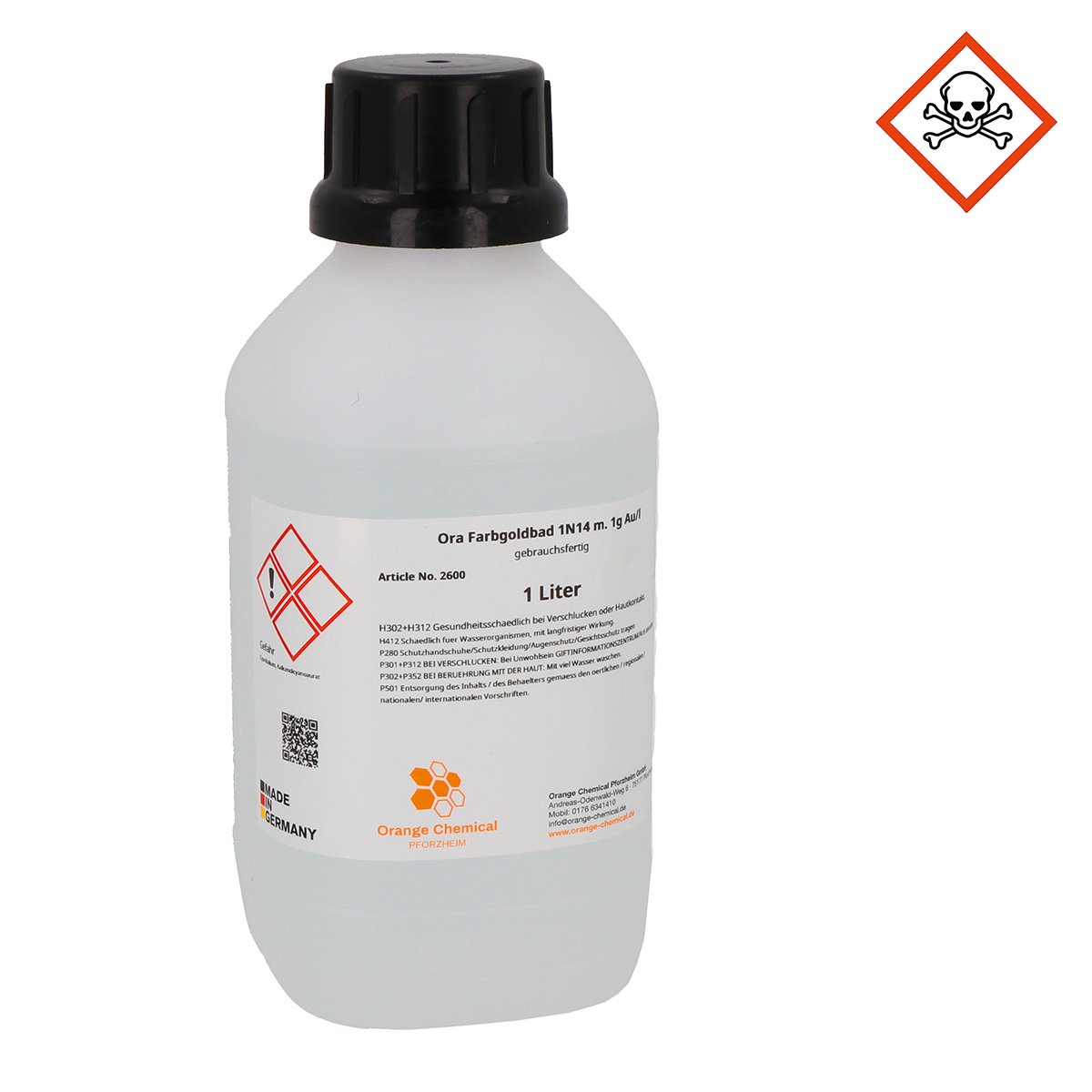 Ora colour gilding bath 14 ct. (1N14)