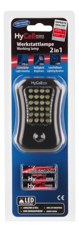HyCell workshop light 2 in 1