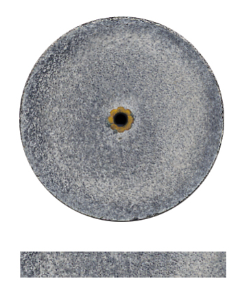 Dedeco grinding wheel black Ø 25 mm