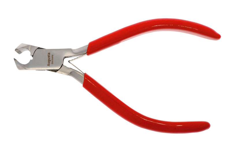 Tronchese a taglio frontale acciaio lucido 130 mm