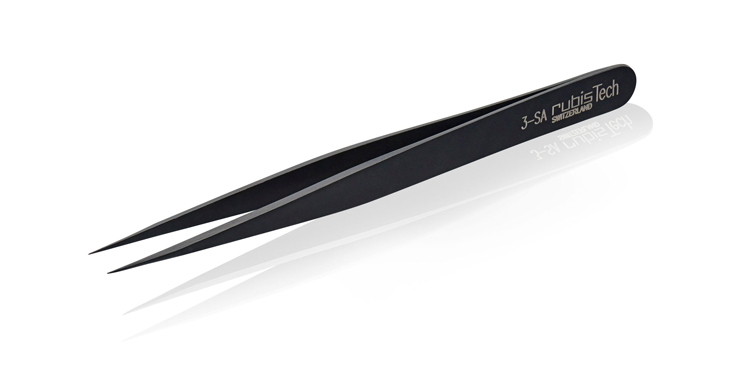 Rubis tweezer antimagnetic no. 3