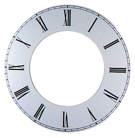 Ghiera per quadrante, numeri romani Ghiera per quadrante, numeri romani