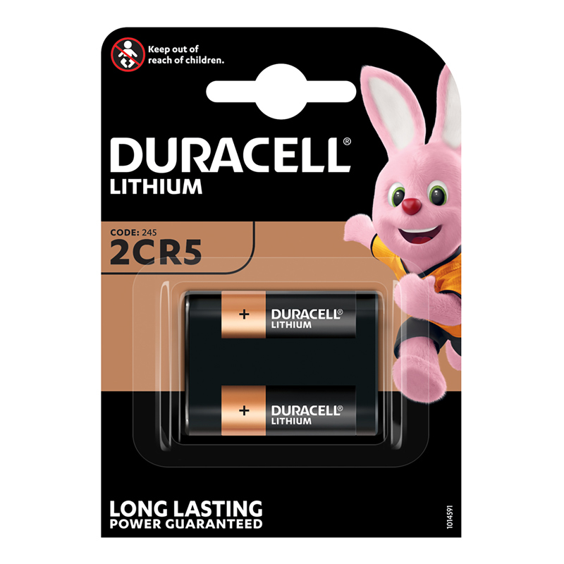 Duracell lithium photo battery 2CR5
