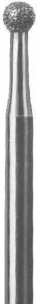Busch diamond coated cutter shape 801, ball