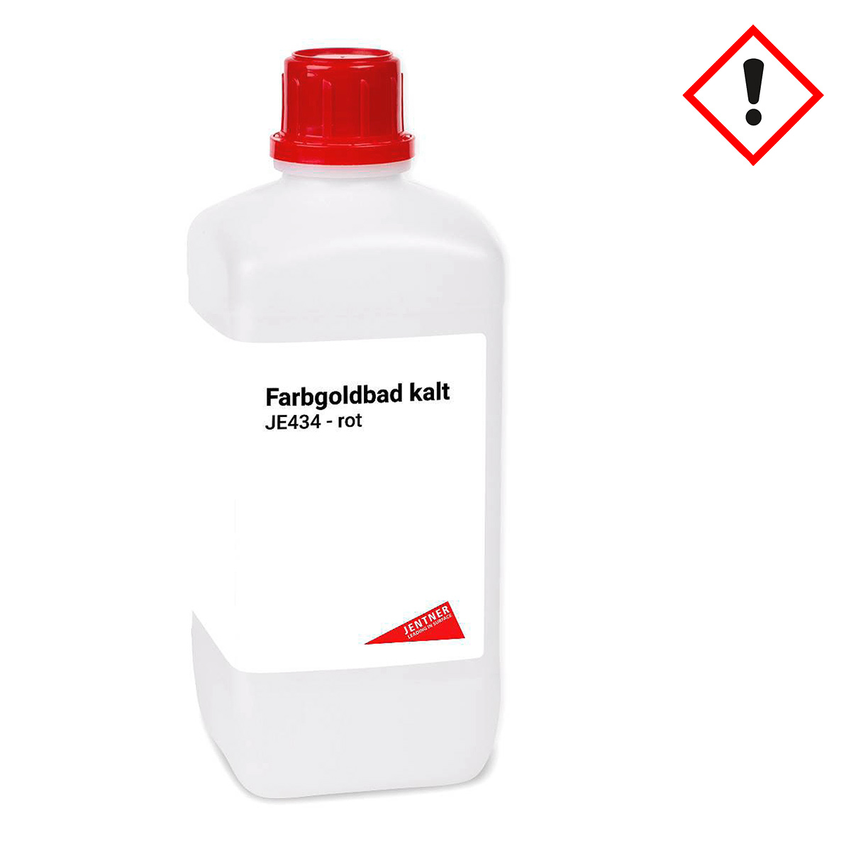 Cold gold bath JE434, red, 1 l Cold gold bath JE434, red, 1 l