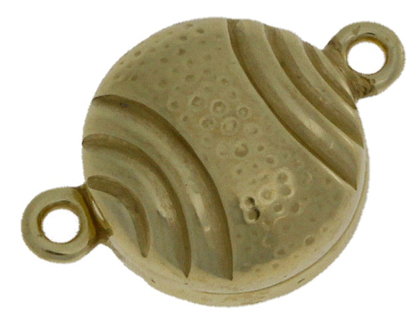 Jewel clasp design round 12 mm