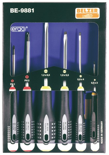 Bahco Ergo-line screwdrivers assortment