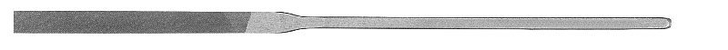 Lima a scappamento piatta, 55 mm, taglio 4