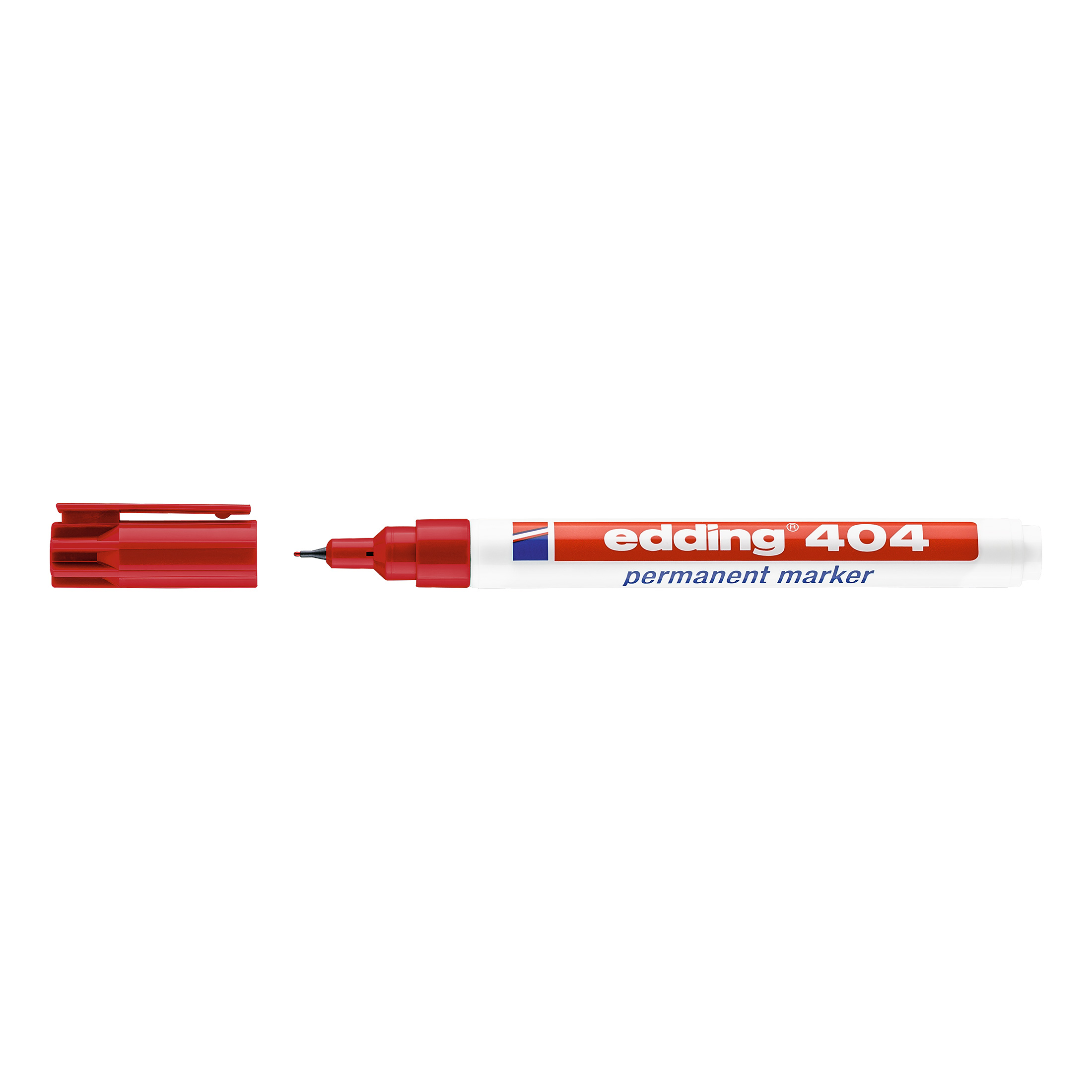 Edding 404 Permanentmarker rot