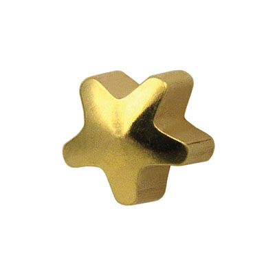 Medico ear studs, yellow