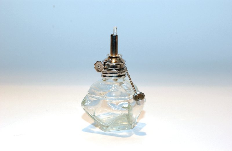 Lampada ad alcool sfaccettata