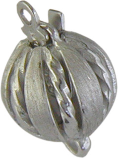 Chiusura gioiello argento dorato