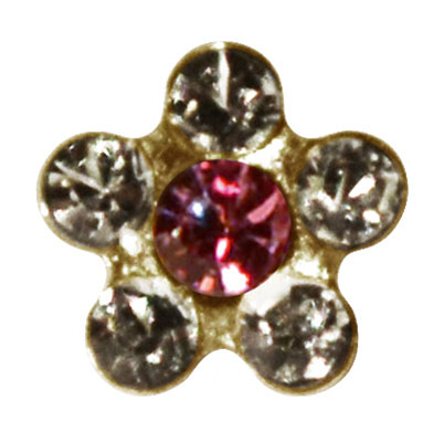 System 75 Kids line ear studs, gold plated