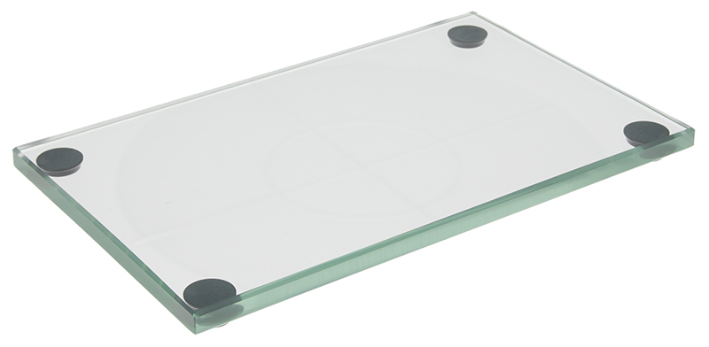 Glass plate 240 x 300 mm