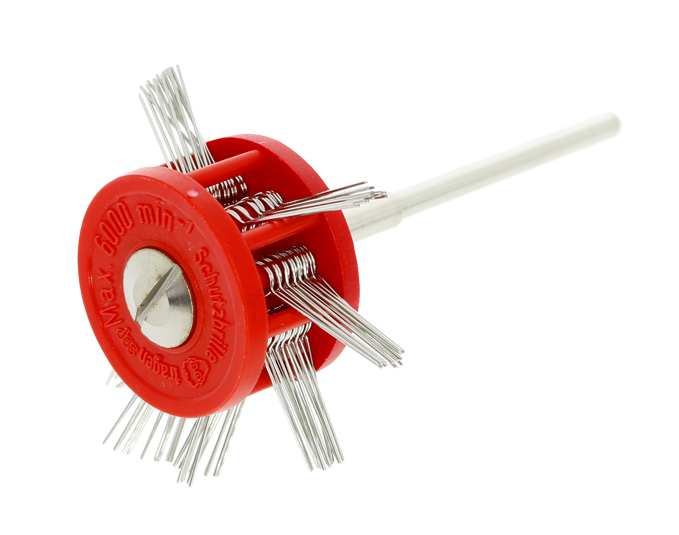 Spazzola per satinare rossa