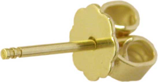 EAR STUD POST GOLD 333 EAR STUD POST GOLD 333