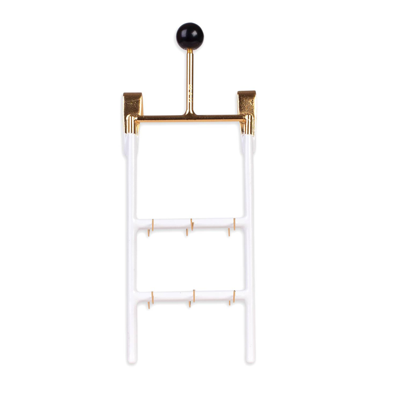 Suspension rack with 12 hooks for rings 150 x 70 mm