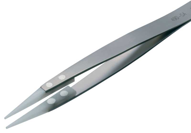 Rubis tweezer antimagnetic 49D