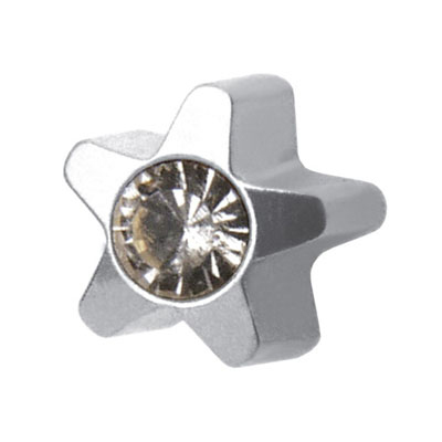 Medico ear studs, white