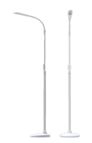 LIGHT4 Lampada da terra bianca STELLA