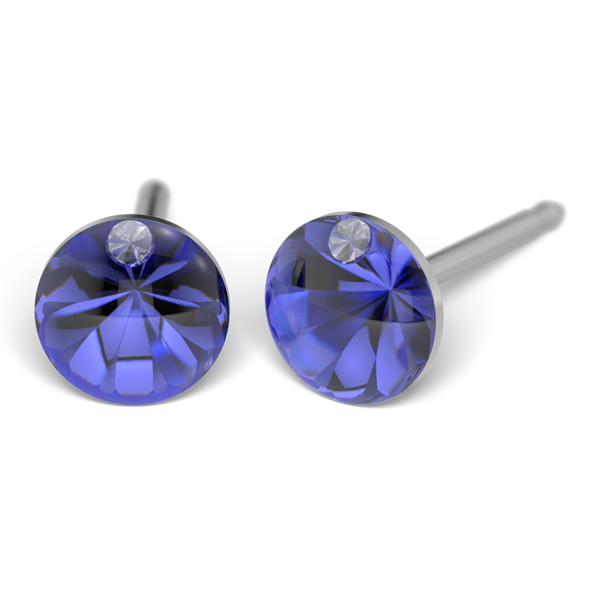 System 75 ear studs, white