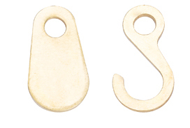 Ganci e occhielli per orologi da interni