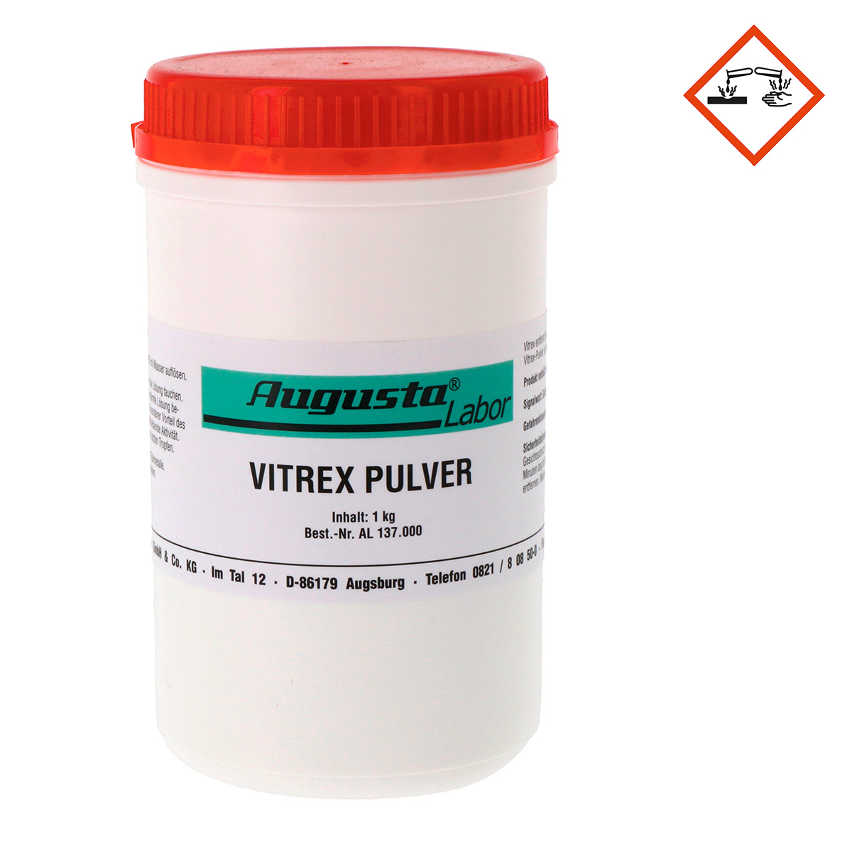 Vitrex powder pickling agent