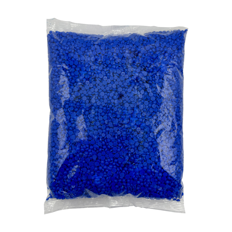 Injection wax dark blue