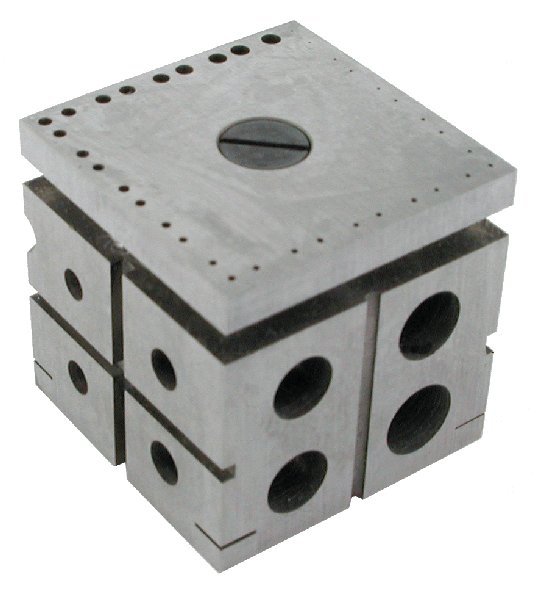 Universal reveting anvil