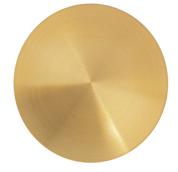 Lente da pendolo in ottone 70 mm