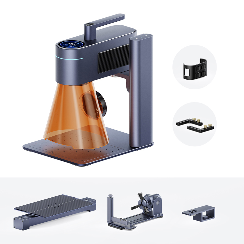 LaserPecker LP4 Deluxe Bundle with Cover