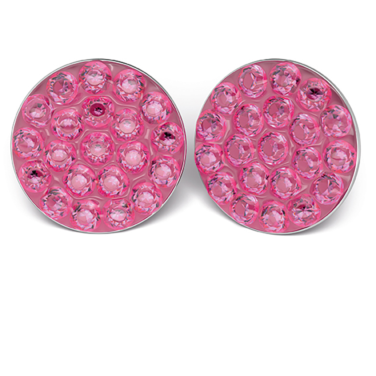 System 75 ear studs, white