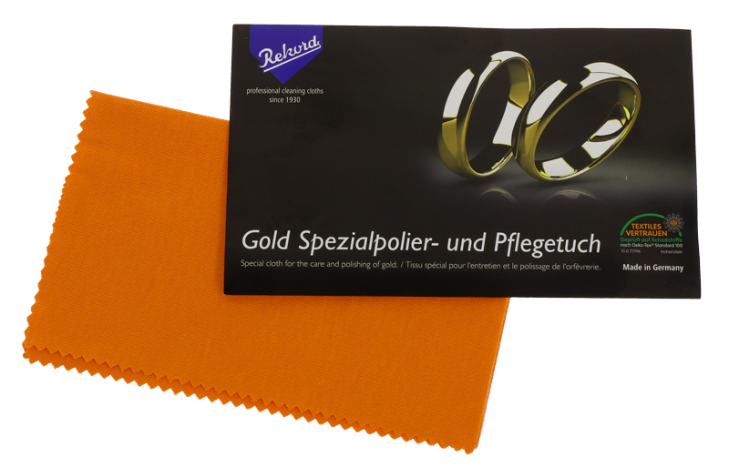 Gold polishing cloth 24 x 30 cm