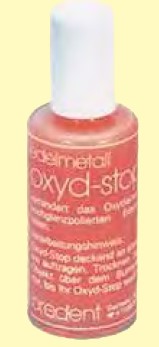 Oxyd-Stop für Edelmetall rot