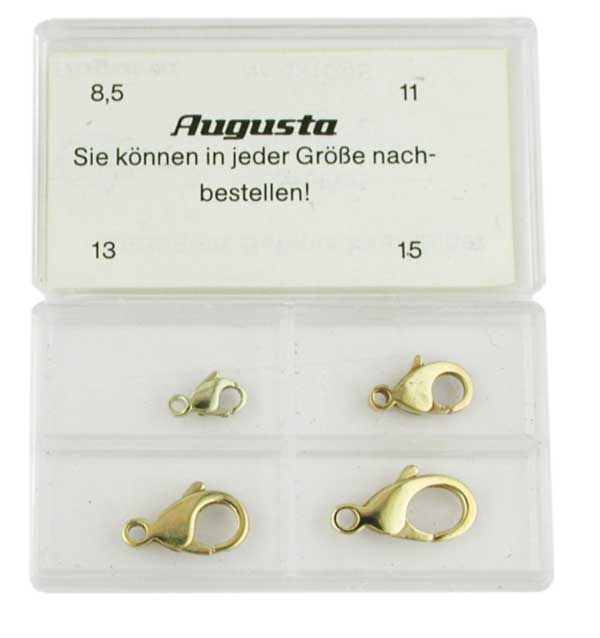 Assortment jewel clasps 8.5 - 15 mm Assortment jewel clasps 8.5 - 15 mm