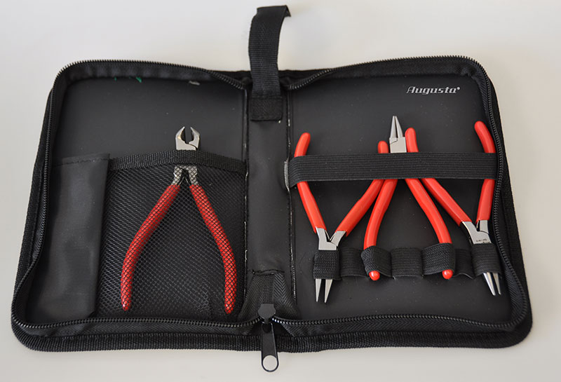 Assortimento di 4 pinze lisce 115 mm